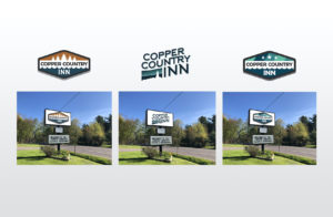 Logo Design Variations for Copper Country Inn Houghton, MI