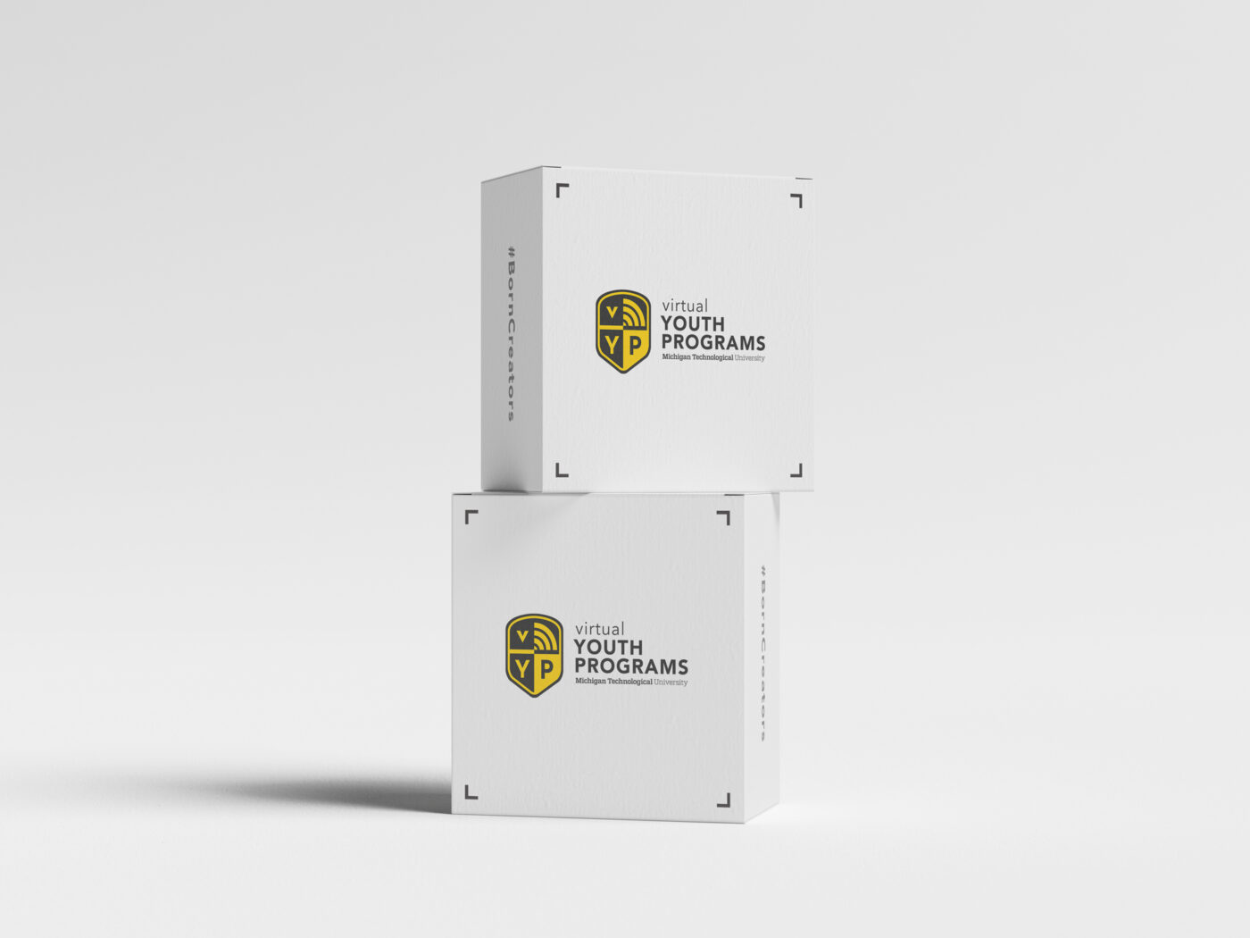 Packaging Design for Michigan Tech virtual Youth Programs