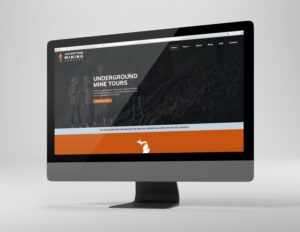 Underground Mine Tour Website Design